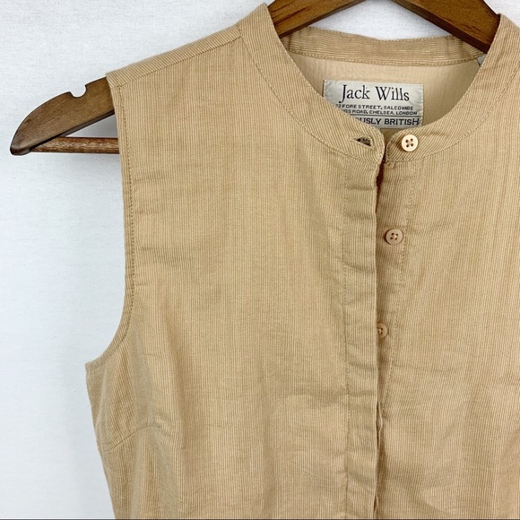 JACK WILLS Gold Metallic Kemsley Shirt Dress - Picture 3 of 8